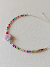 Charger l'image dans la galerie, Coquillage d'été version perlée - rose