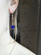 Charger l'image dans la galerie, Boucles d'oreilles bleu nuit