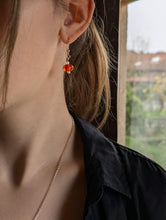 Charger l'image dans la galerie, Boucles d'oreilles perle de feu