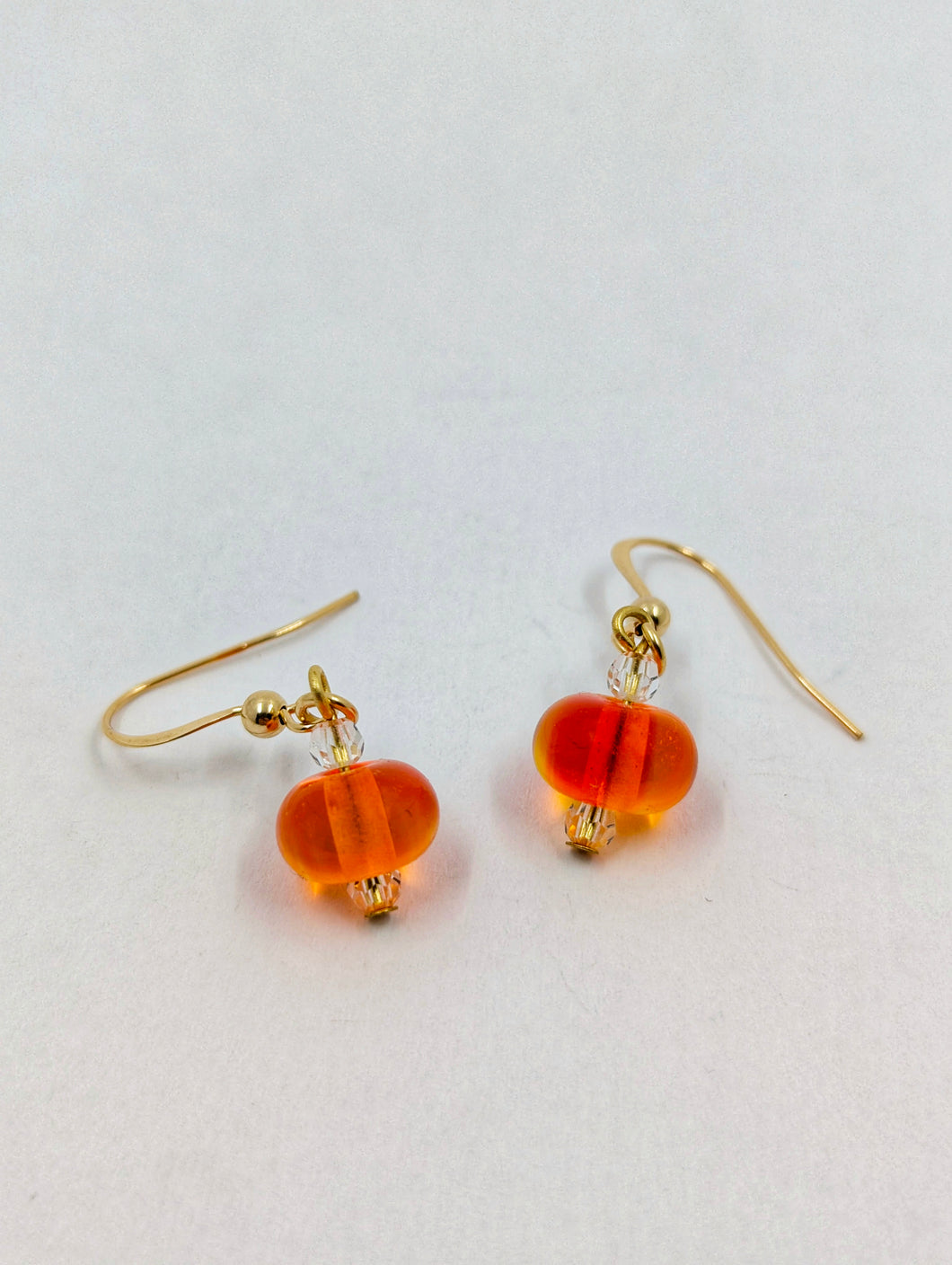 Boucles d'oreilles perle de feu