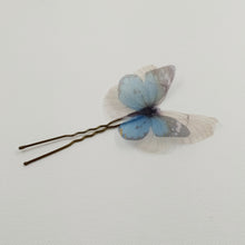 Charger l&#39;image dans la galerie, Pic papillon bleu et blanc
